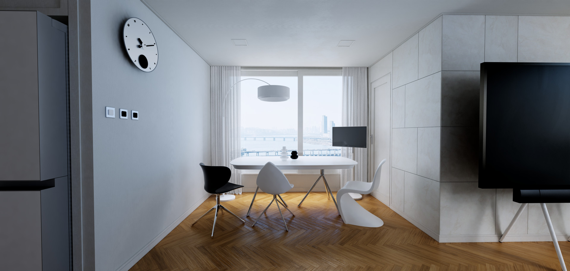 서울 서초구 아크로리버뷰아파트 다이닝 3D인테리어1