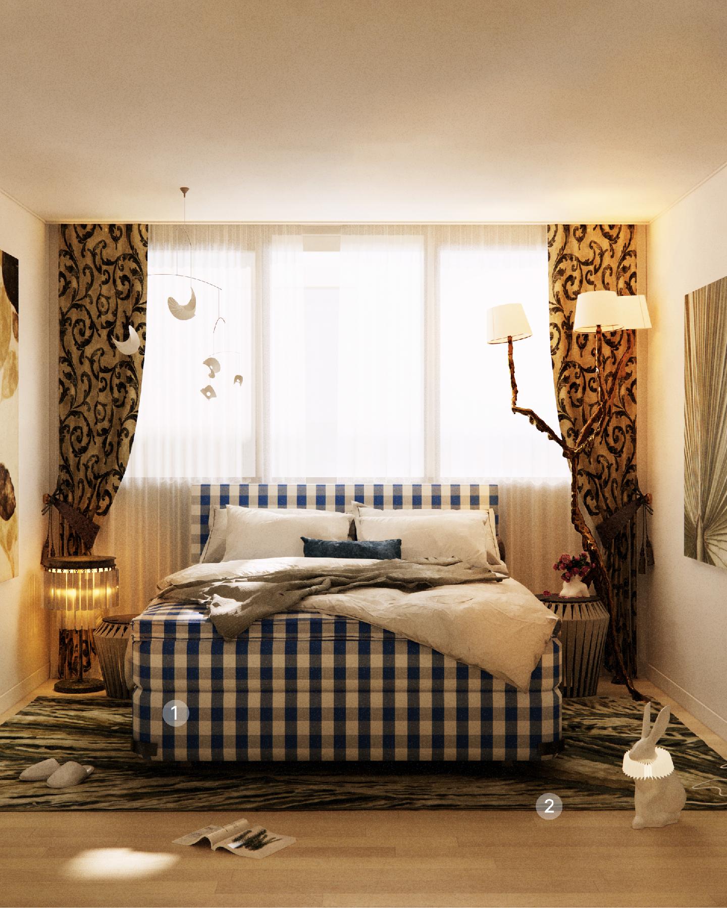 해스텐스,침대와 보컨셉 러그, 반포 래미안 원베일리 34평형 침실 인테리어가 궁금하다면 지금 바로 인테리어티쳐에서 홈 스타일링 확인하기